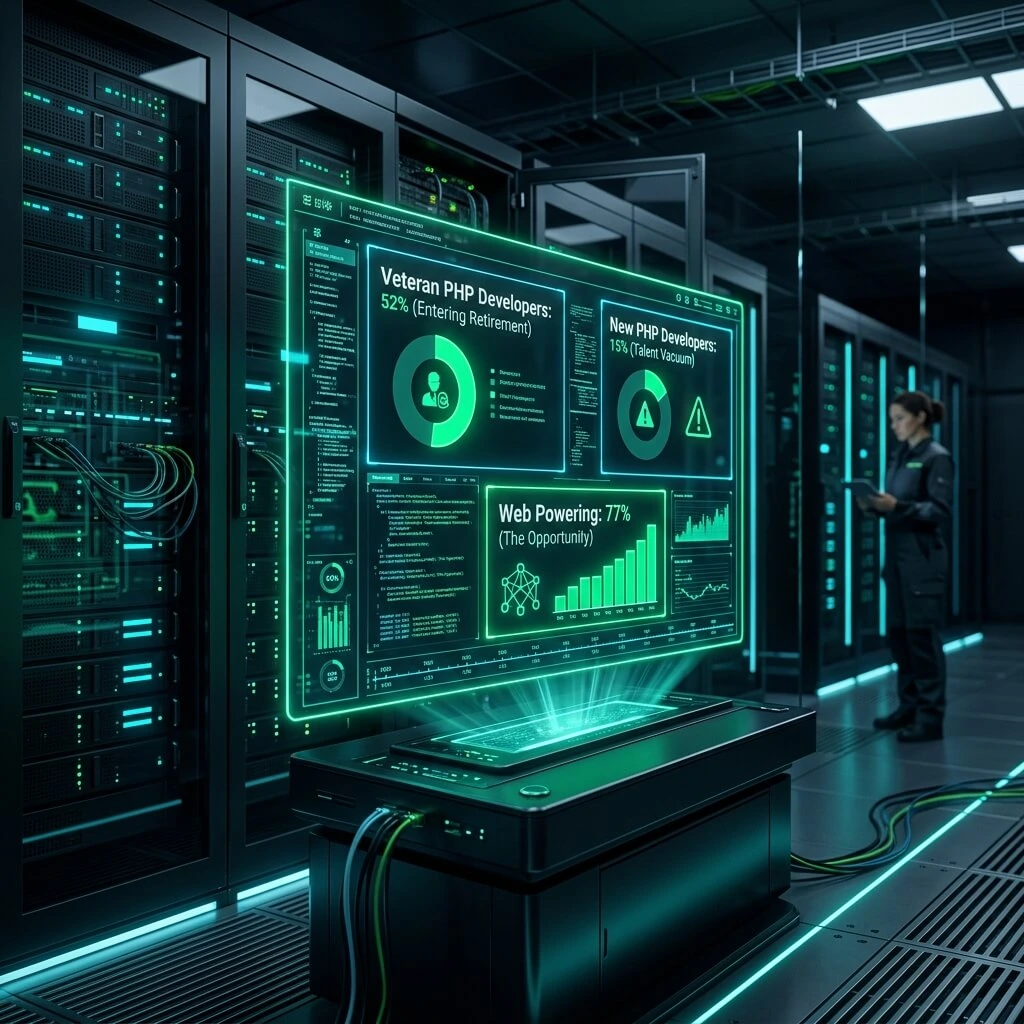 The Great PHP Talent Gap: Why AI Won’t Save the Future Web